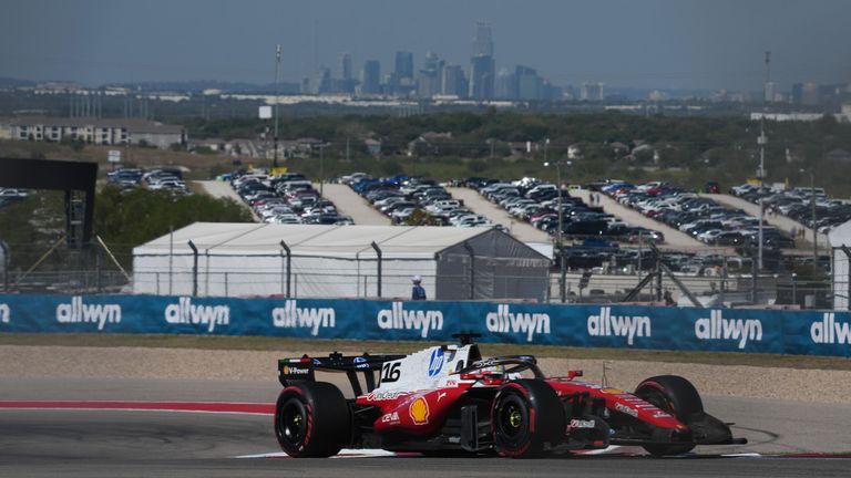 October 23, 2026, Circuit of The Americas, Austin, FORMULA 1 MSC CRUISES UNITED STATES GRAND PRIX 2026, Charles Leclerc (MCO), Scuderia Ferrari HP Photo by: Hasan Bratic/picture-alliance/dpa/AP Images