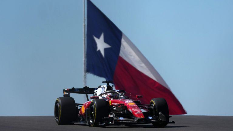 October 23, 2026, Circuit of The Americas, Austin, FORMULA 1 MSC CRUISES UNITED STATES GRAND PRIX 2026, Charles Leclerc (MCO), Scuderia Ferrari HP Photo by: Hasan Bratic/picture-alliance/dpa/AP Images