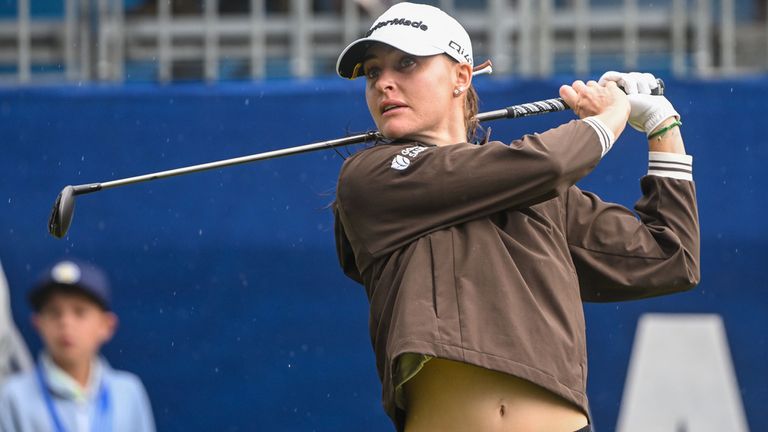 Charley Hull of England sits two shots off the lead at the LPGA's Maybank Classic after the opening round
