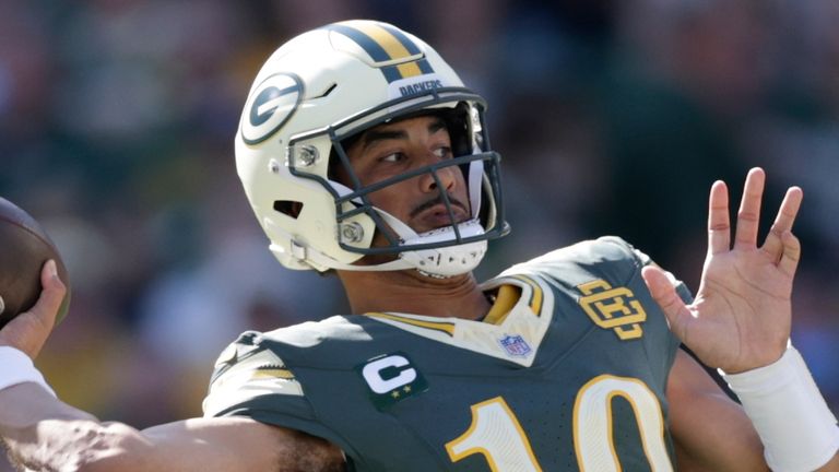 Green Bay Packers' Jordan Love