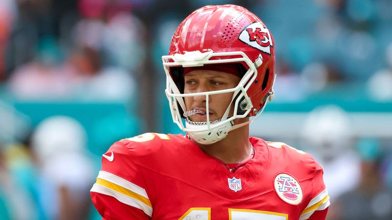Kansas City Chiefs quarterback Patrick Mahomes is returning from an ACL injury and looks back to his best