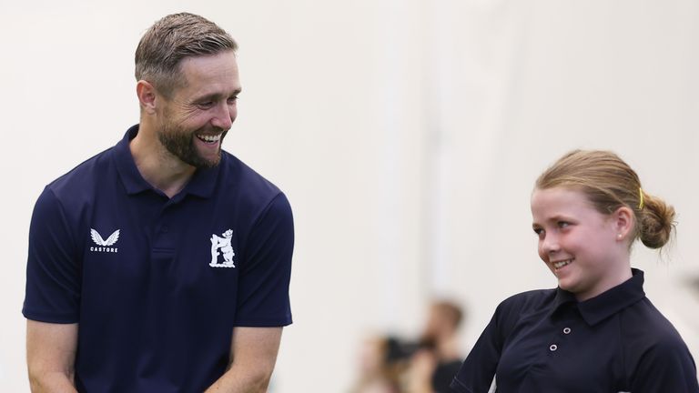 Chris Woakes lent his backing to the ECB's new Cricket For Teachers initiative
