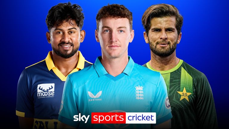 Sky Sports will broadcast England's one-day international tri-series against Pakistan and Sri Lanka in full this October