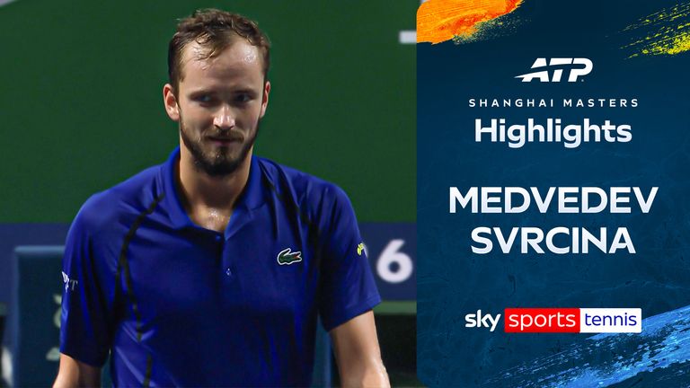 Daniil Medvedev wins in Shanghai