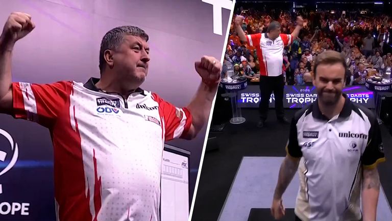 Mensur Suljovic and Ross Smith