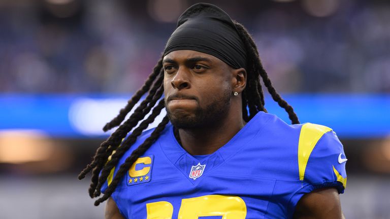 Los Angeles Rams wide receiver Davante Adams