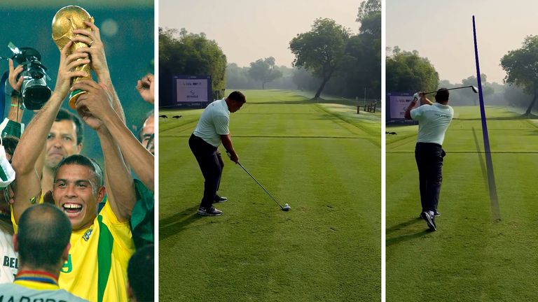 Football legend turns golfer: R9  tees off at DP World Tour event in India 