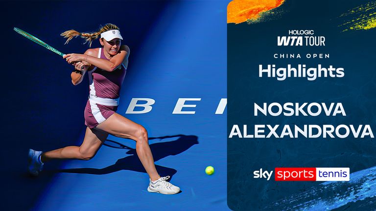 Ekaterina Alexandrova defeats Linda Noskova