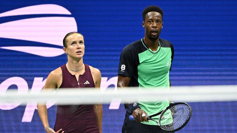 2026 US Open: Day 4 ** STORY AVAILABLE, CONTACT SUPPLIER** Featuring: Elina Svitolina, Gael Monfils Where: Flushing Meadows, New York, United States When: 26 Aug 2026 Credit: Robert Bell/INSTARimages  (Cover Images via AP Images)