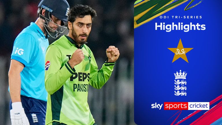Highlights of England against Pakistan in the ODI tri-series.