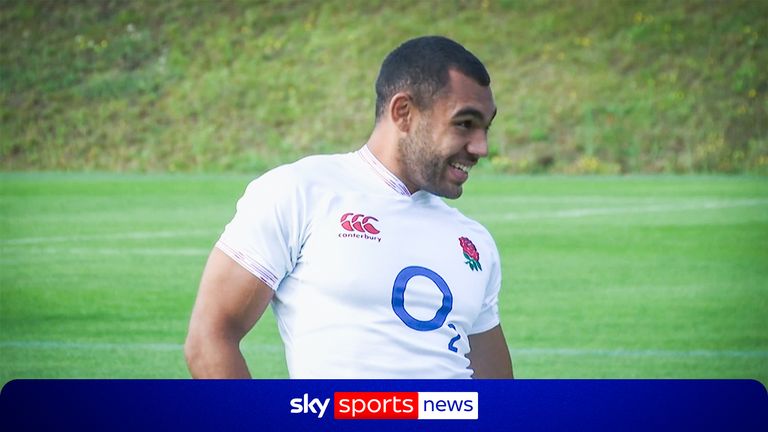 England rugby latest: Joe Marchant 'buzzing' to be back in training camp