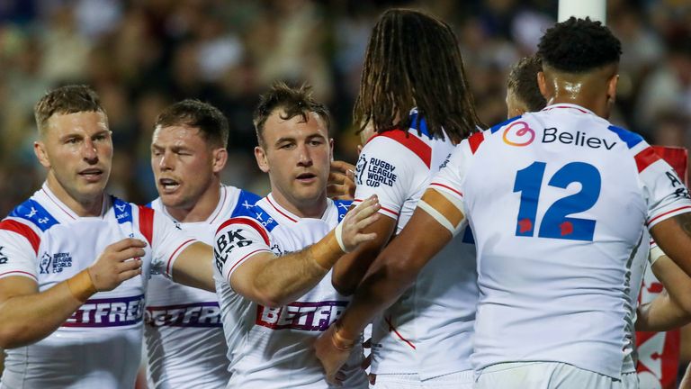 Dom Young was among England's try scorers in their fast start