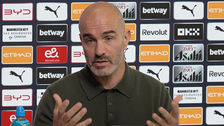 Enzo Maresca news conference