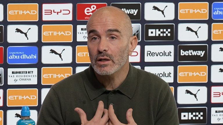 Maresca gave his first press conference since the Man City guilty verdict