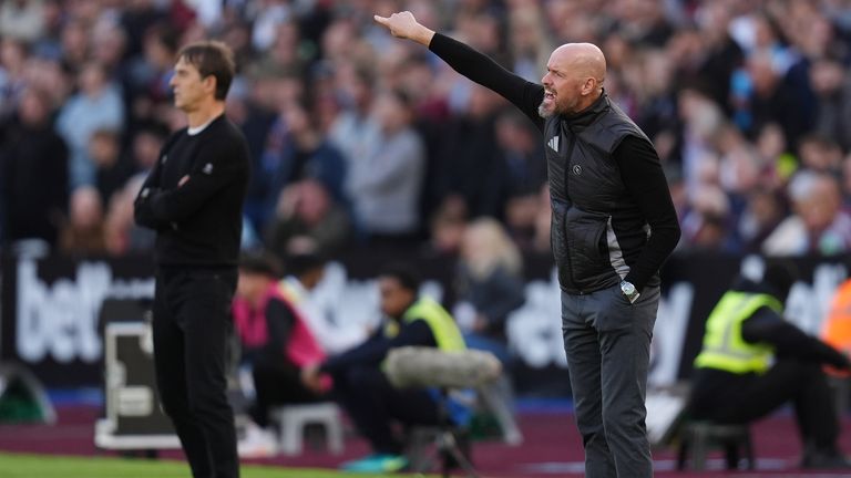 Defeat at West Ham proved to be Ten Hag's final game in charge of Man Utd