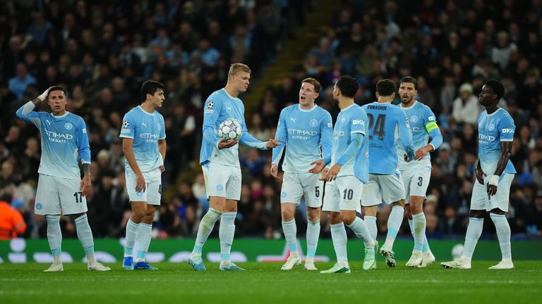Man City stage an inquest after conceding three first-half goals
