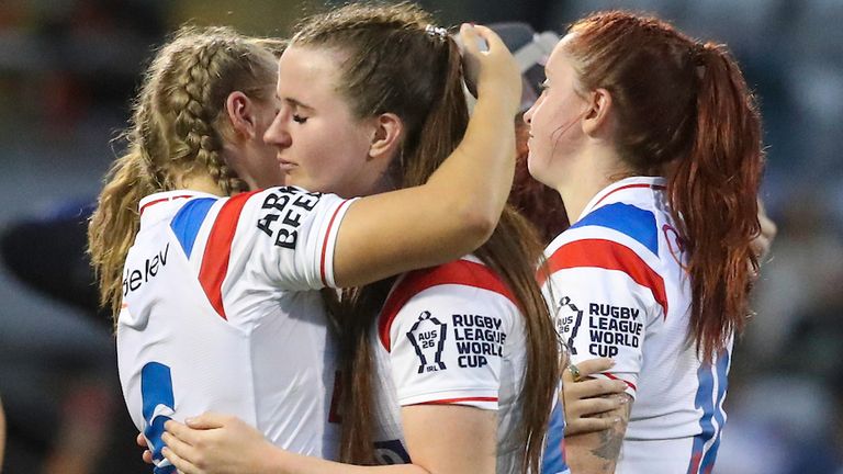 England's Isabel Rowe and Evie Cousins reflect on their pool stage exit 