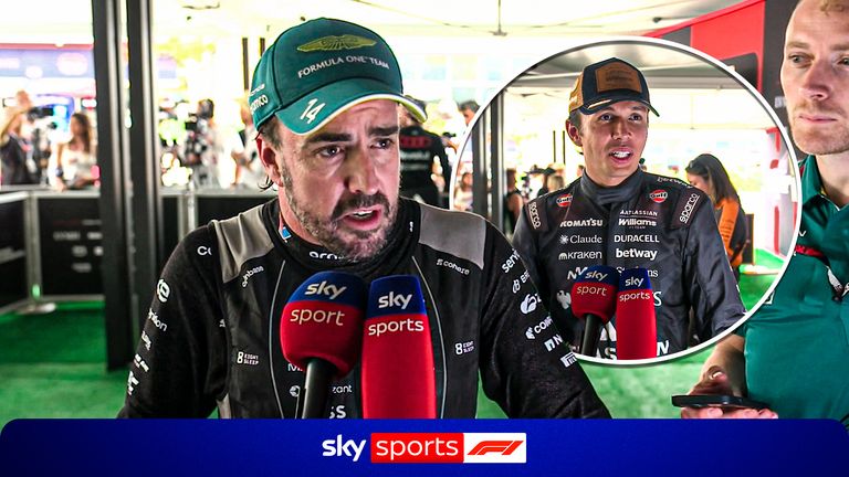 Fernando Alonso hits out at 'low quality bottom third drivers' following Alex Albon collision