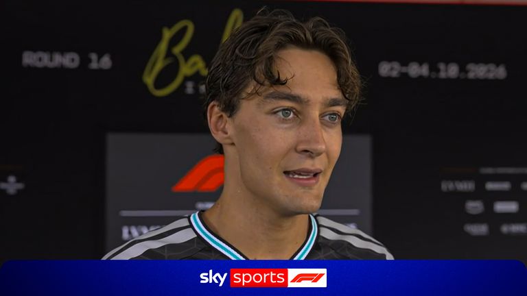 SKY SPORTS
F1
BAHRAIN GP IN MALAYSIA
GEORGE RUSSELL