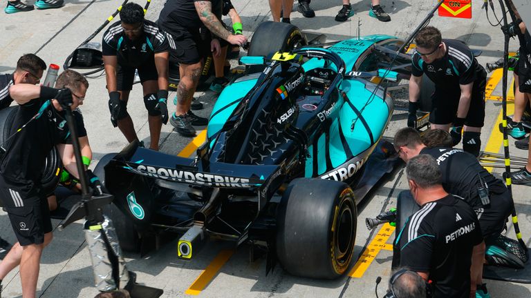 Kimi Antonelli (AP Photo/Vincent Thian)