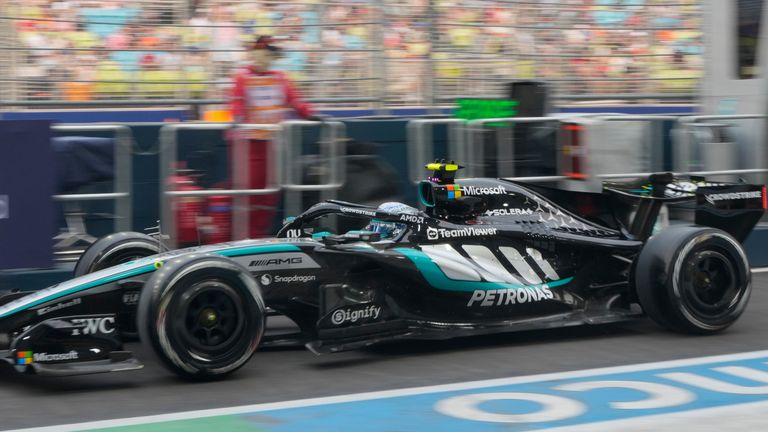 Kimi Antonelli (AP Photo/Vincent Thian)