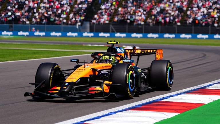 McLaren driver Lando Norris (PA)
