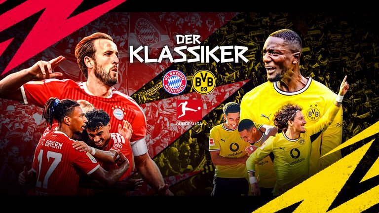 Bayern Munich vs Borussia Dortmund LIVE! (Image credit - Bundesliga)