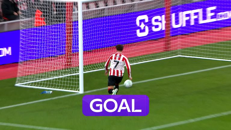  Talbi steals goal from teammate to put Sunderland ahead