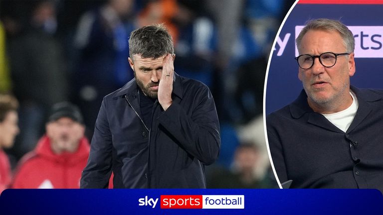 Paul Merson criticised Manchester United after they were thrashed 4-1 in the Champions League by Como.