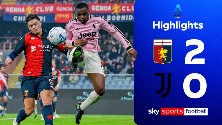 Genoa vs Juventus | Serie A highlights