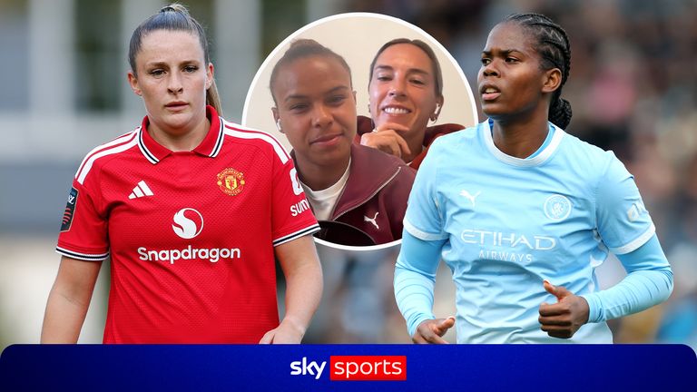 Nikita Parris, Jordan Nobbs, Ella Toone and Khadija Shaw