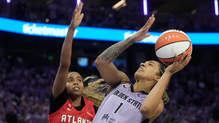 Golden State Valkyries forward Gabby Williams proved the star as they beat Atlanta Dream to move 1-0 in the WNBA Finals