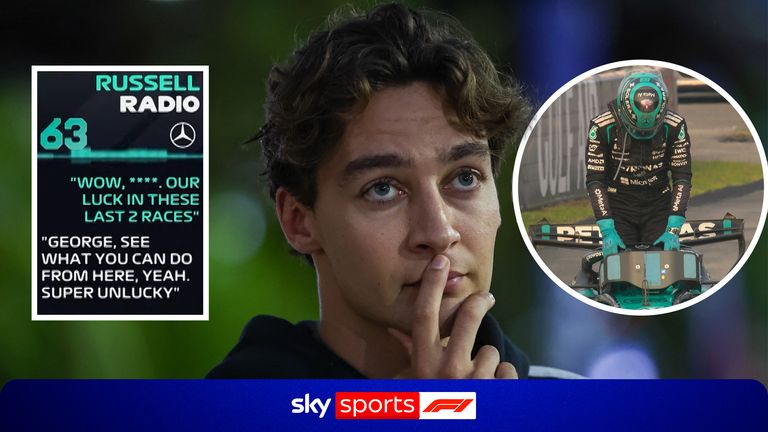 Watch all of George Russell’s unlucky moments so far this 2026 Formula 1 season.