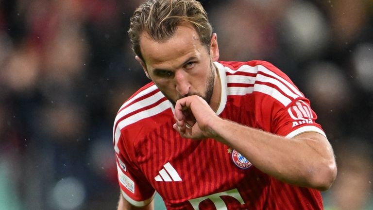 Harry Kane gave Bayern the lead with a second-half penalty