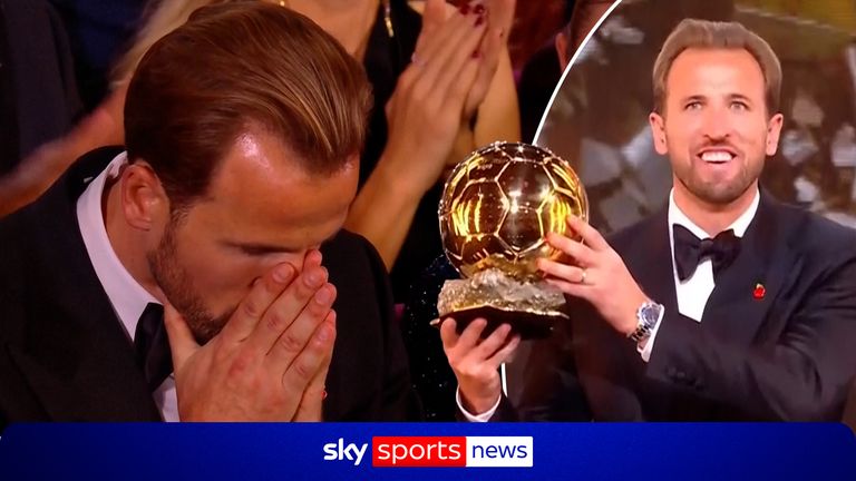 Harry Kane wins Ballon d'Or.