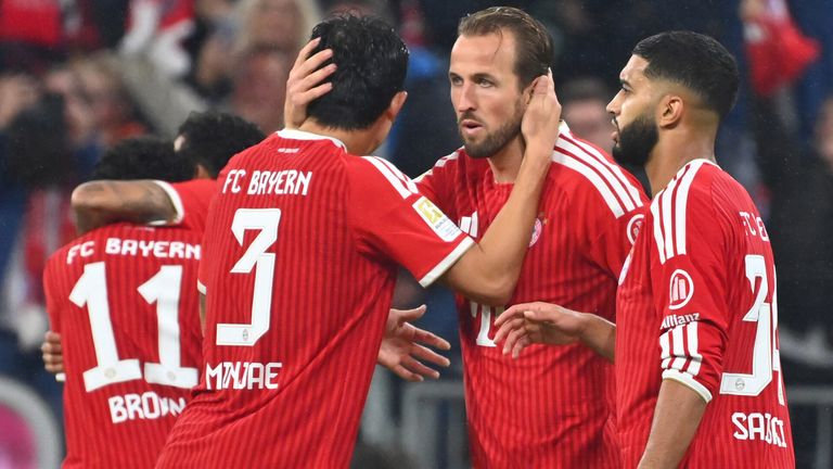 Harry Kane scored in a 6-1 win against RB Leipzig
