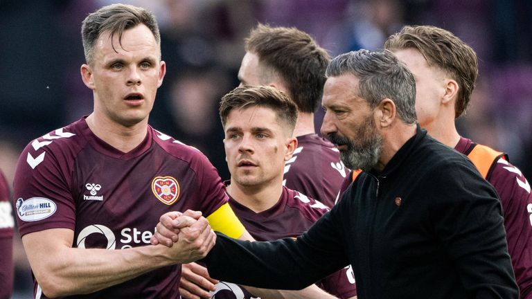 Derek McInnes and Hearts suffered title heartbreak on the final day of last season