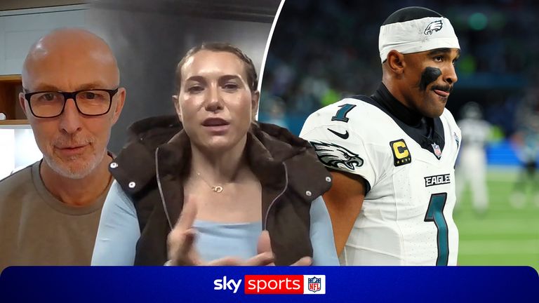 Neil Reynolds and Phoebe Schecter discuss Jalen Hurts health scare after the Eagles quarterback was diagnosed with blood clot