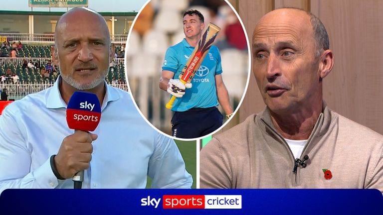Nasser Hussain and Mark Butcher describe Harry Brook as 'box office' after record ODI innings