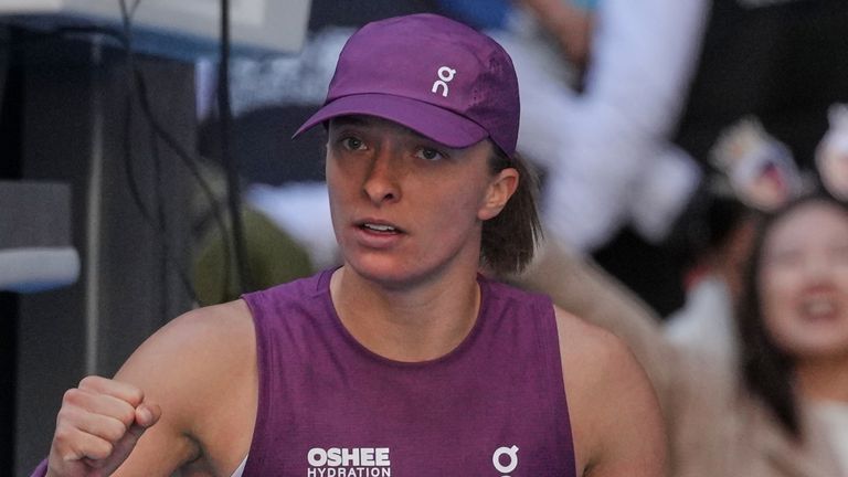 Iga Swiatek, China Open tennis 2026 (Associated Press)