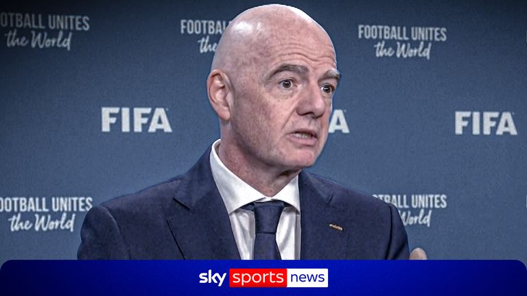 Infantino speaks on FIFA Council meeting.