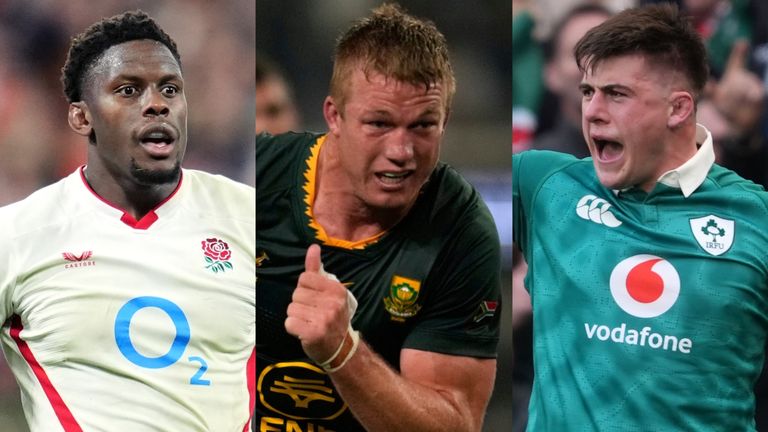 Itoje, Du Toit, Sheehan 