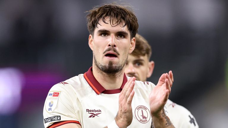 Ivan Mesik earned a dramatic point for Charlton at Turf Moor