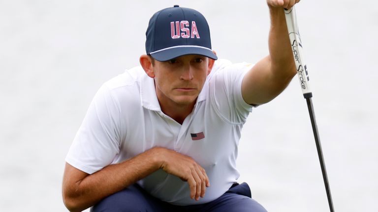 Jacob Bridgeman won the Biltmore Championship Asheville last month before enjoying Presidents Cup glory with Team USA