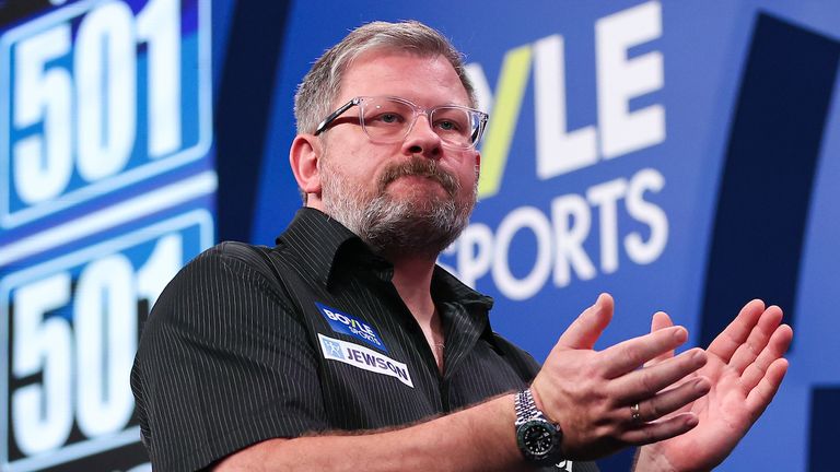 James Wade at the World Grand Prix Darts