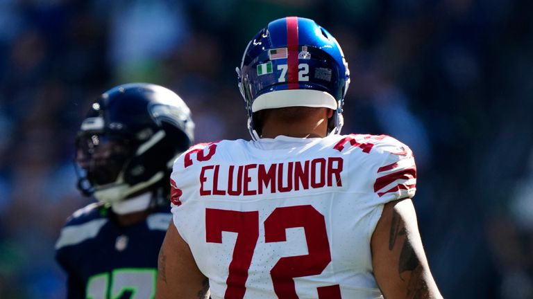 Eluemunor, an Arsenal fan, discovered the NFL by watching the first ever London game on television