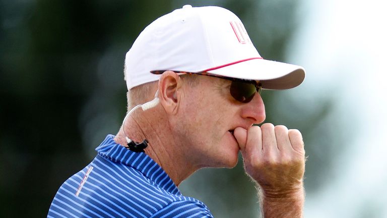 Jim Furyk captains Team USA for a second time in a Ryder Cup 