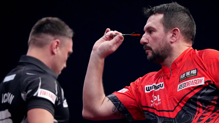 Gerwyn Price and Jonny Clayton