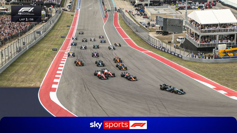 United States GP: Kimi Antonelli gets FLYING start at the United States GP!