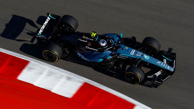 Austin, USA: F1 GP United States 12 KIMI ANTONELLI Andrea (ita), Mercedes AMG F1 Team W17, action Photo by: Juergen Tap/picture-alliance/dpa/AP Images